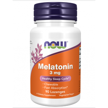 NOW Melatonin 3 mg. 90...