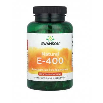 Swanson Vitamin E 60 perlas