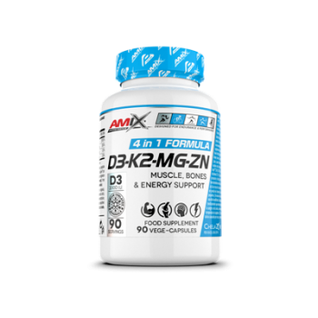 Amix D3-K2-Mg-Zn 90 cápsulas